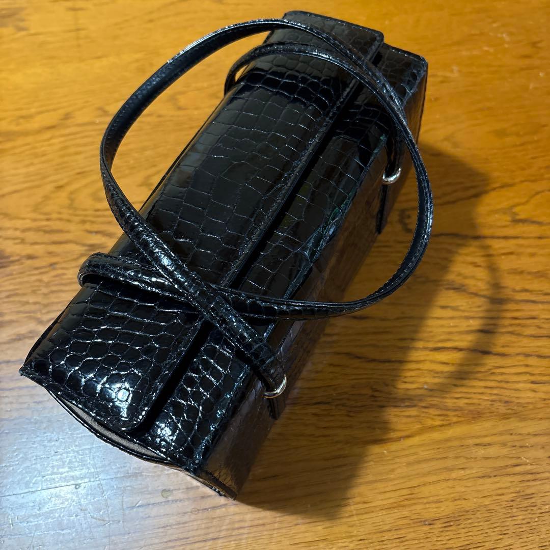 YAMAGUCHI JRA認定クロコダイルハンドバッグ