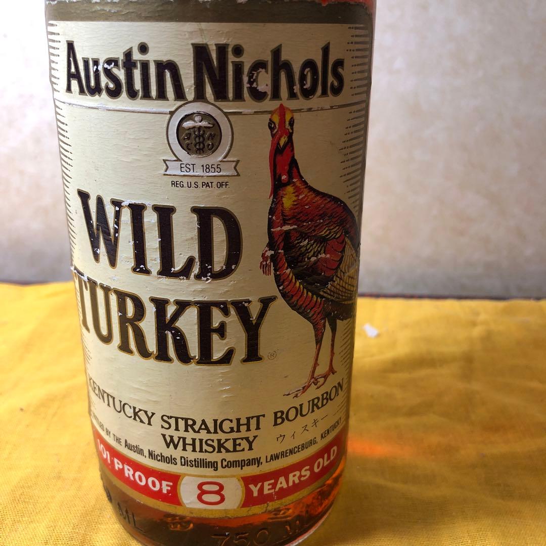 ウイスキー Wild Turkey 8 Years Old Bourbon Whiskey