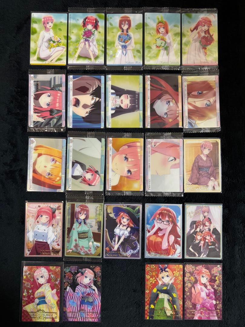 五等分の花嫁 ウエハース　まとめ売り