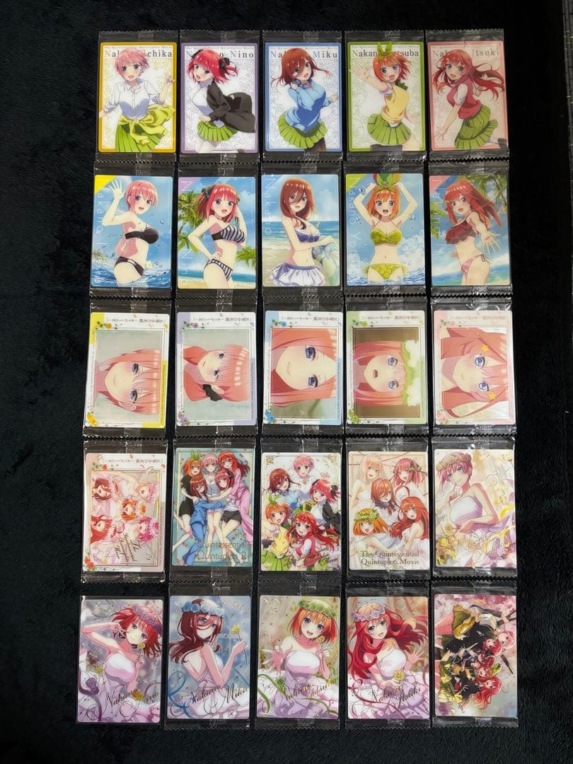 五等分の花嫁 ウエハース　まとめ売り