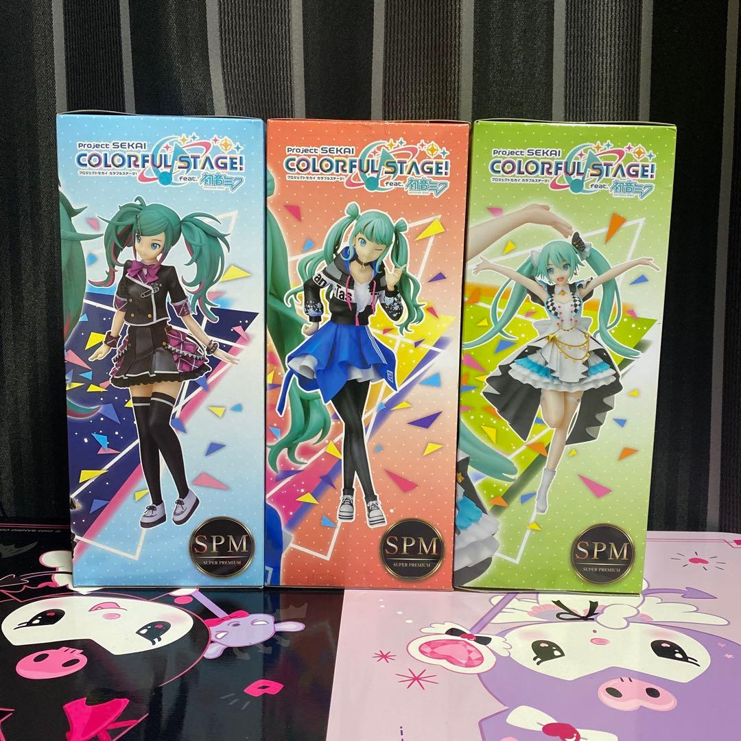 プロセカ　SPM スーパープレミアムフィギュア 初音ミク　5種セット