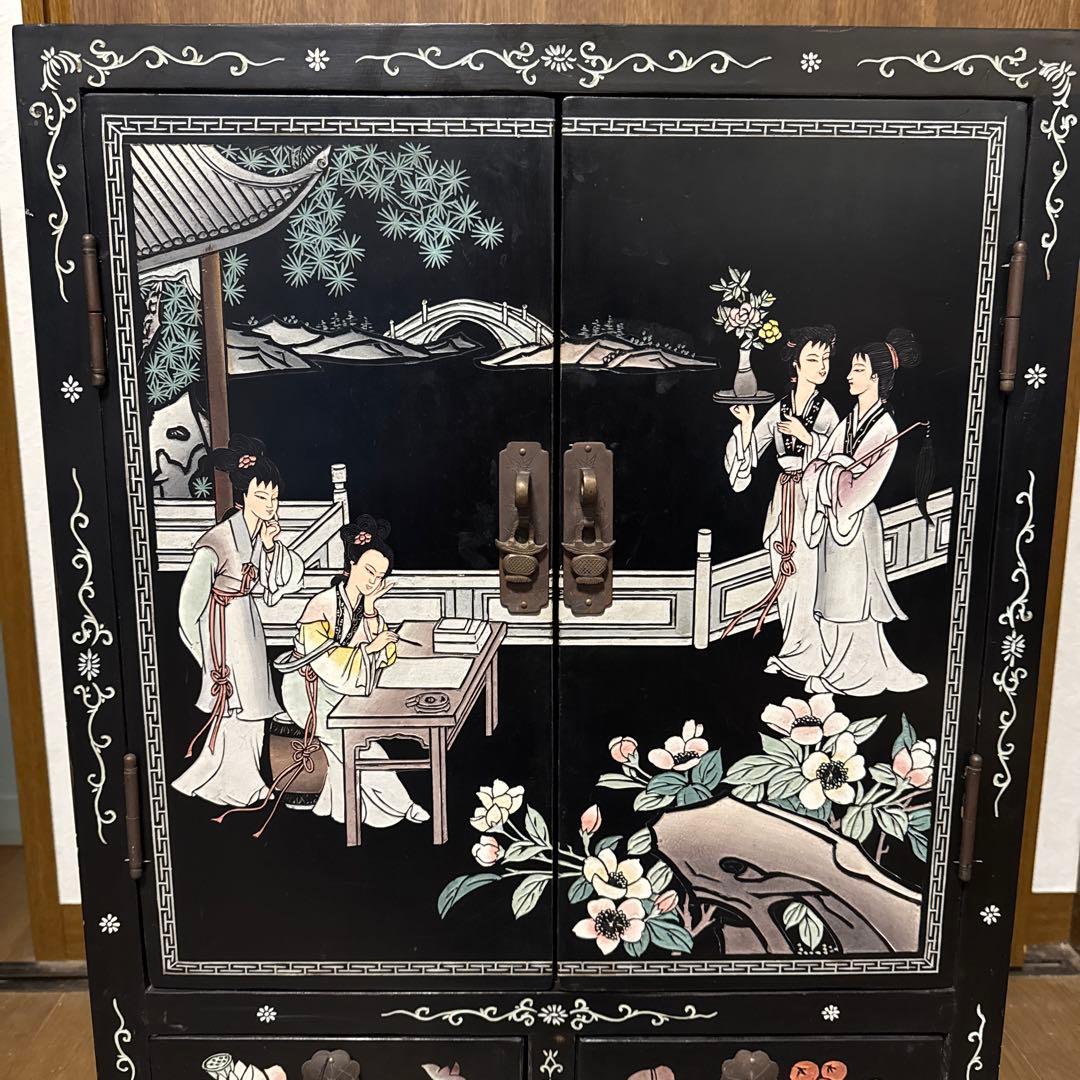 中国家具 キャビネット アンティーク家具