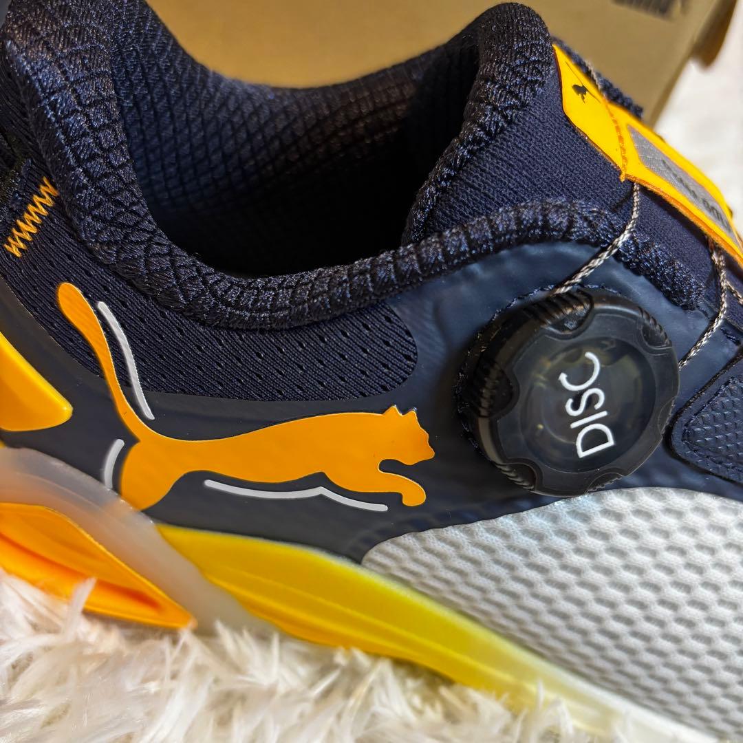 【未使用】PUMA NITRO スパイクレスゴルフシューズ BOA 25cm白紺