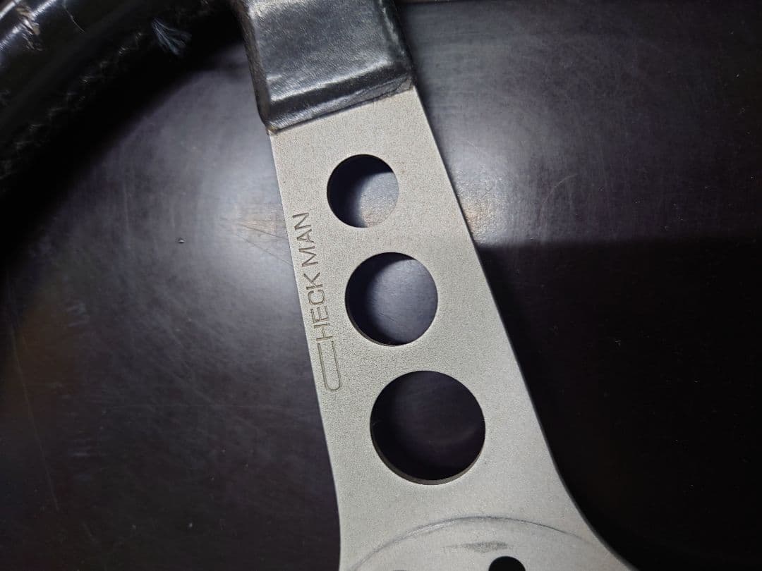 CHECKMAN 3スポーク ステアリングホイール