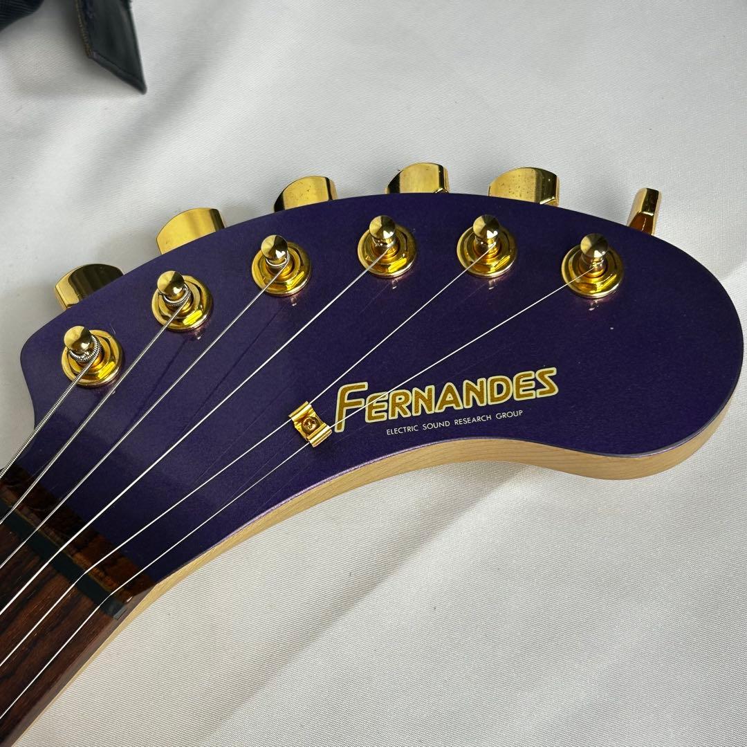 《美品》ZO-3 メタリックパープル アンプ内蔵ミニギター ソフトケース付