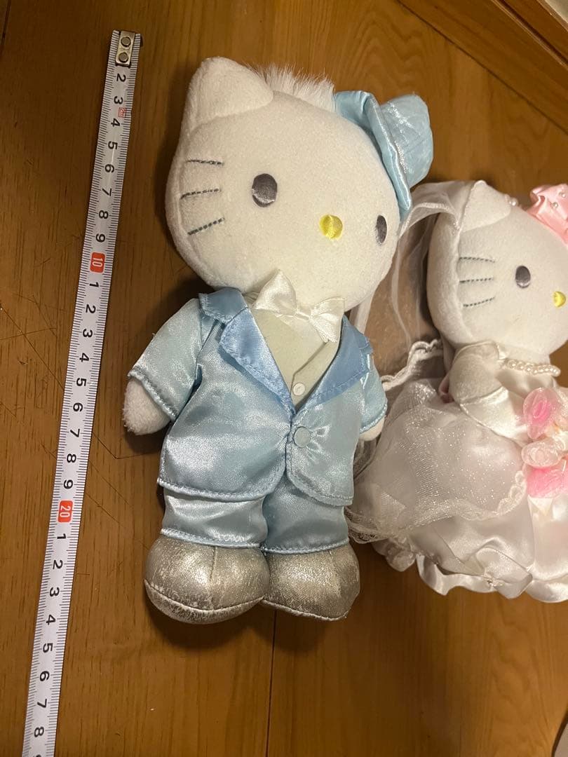 ハローキティ ダニエル ウェディング ぬいぐるみ ペアセット 結婚式
