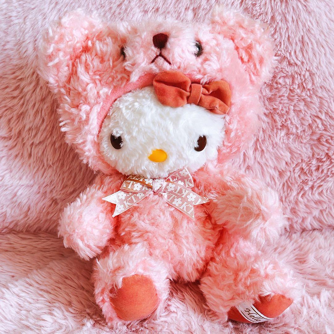 希少レア　ハローキティ　テディベア　変身　S 2002年製 サンリオ　平成レトロ