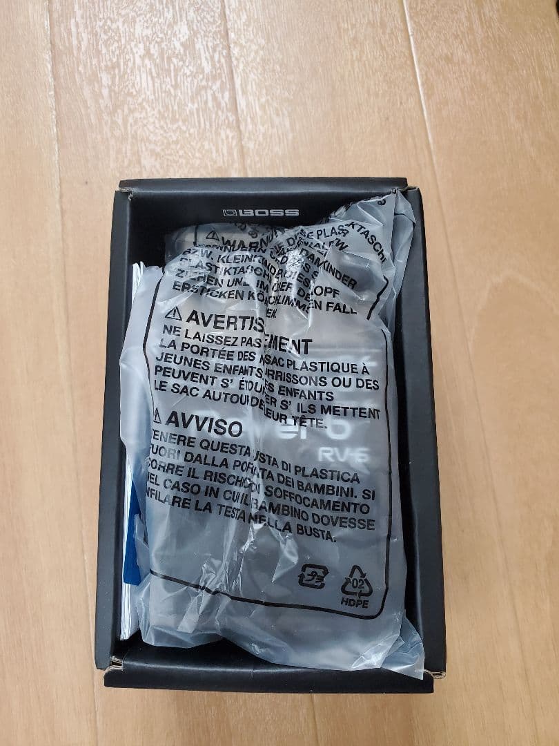 BOSS RV6 ギターエフェクター　(手押し使用のみ、1ユーザー品)