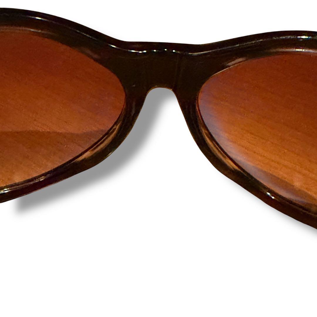 ディオール Dior サングラス ハート　パープル　紫　y2k ラインストーン