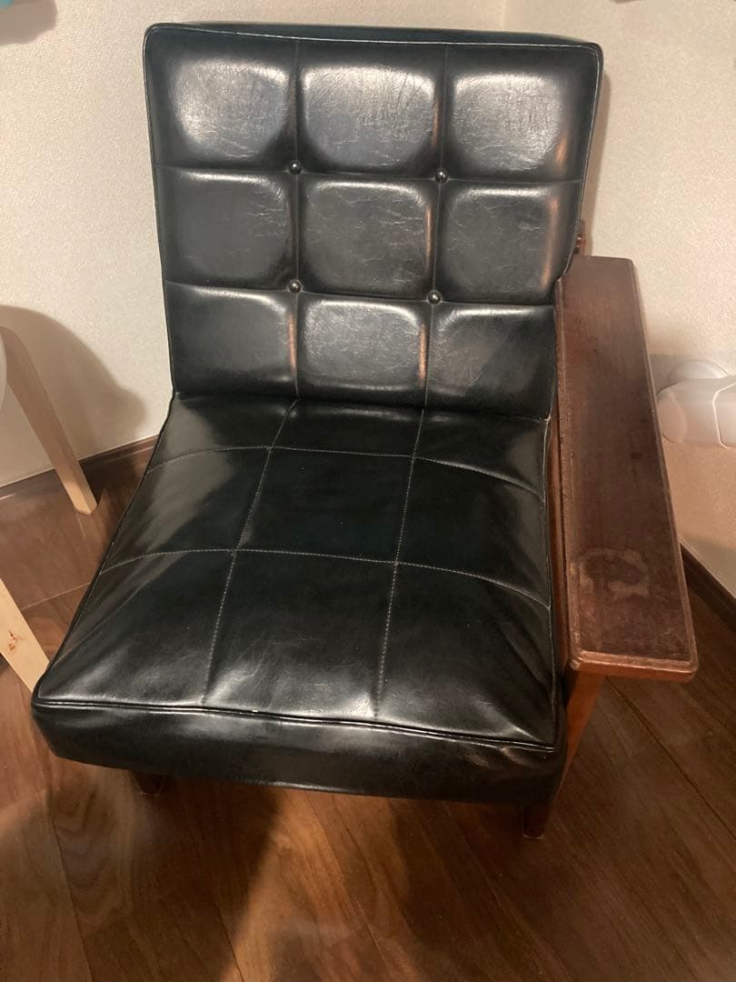 オールドカリモク　1人掛けソファ　1シーター　検索用Kチェア