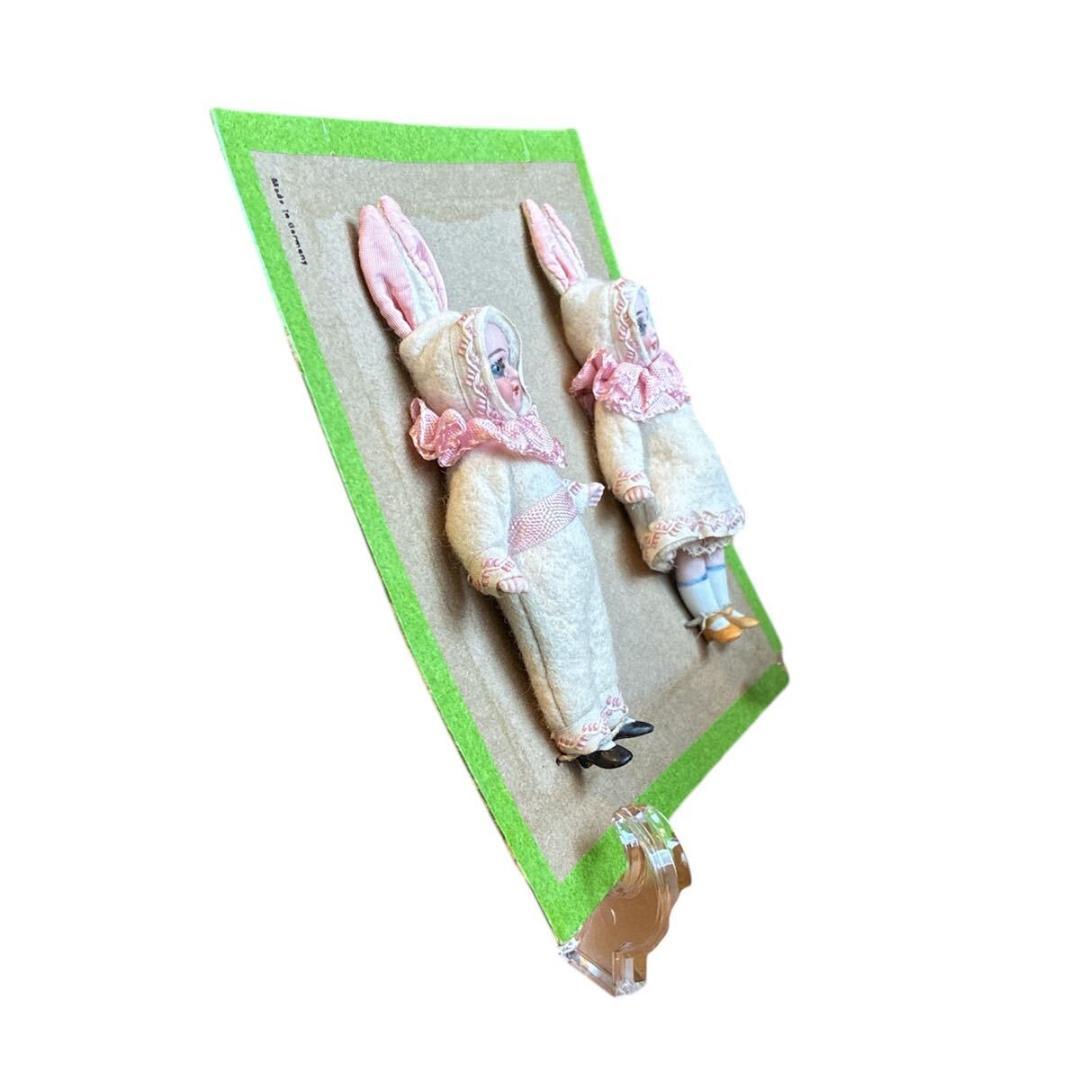 ★1点限り★ヘルトヴィヒ アンティーク ビスクドール うさぎ ペア ドイツ製