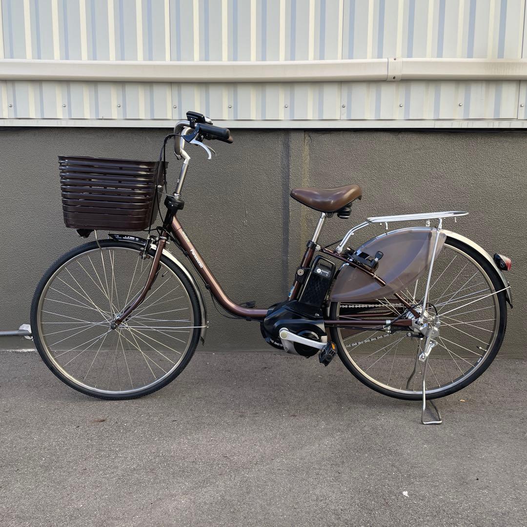 パナソニック電動アシスト自転車26インチブラウン16A h