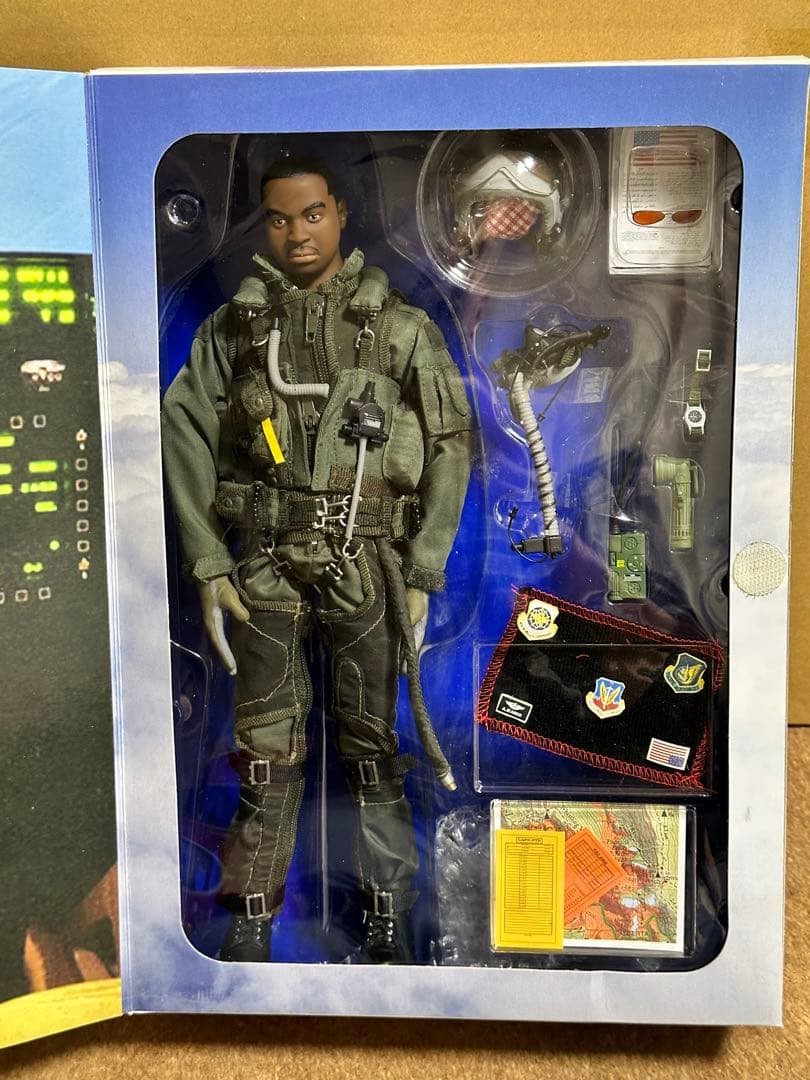 HOTTOYS US AIR FORCE F22 黒人タイプ