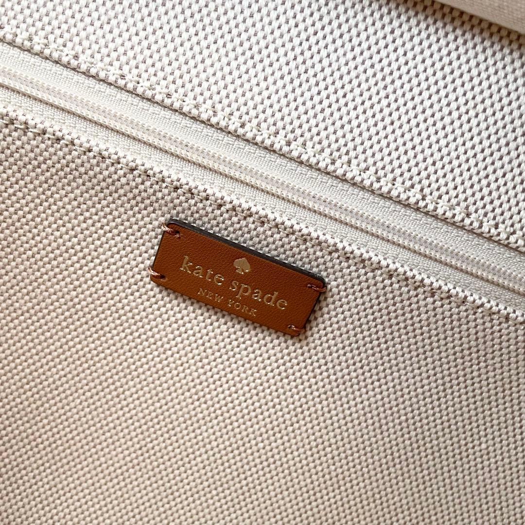 ケイトスペード ハンドバッグ プレンティ キャンバス 2way 新品保管