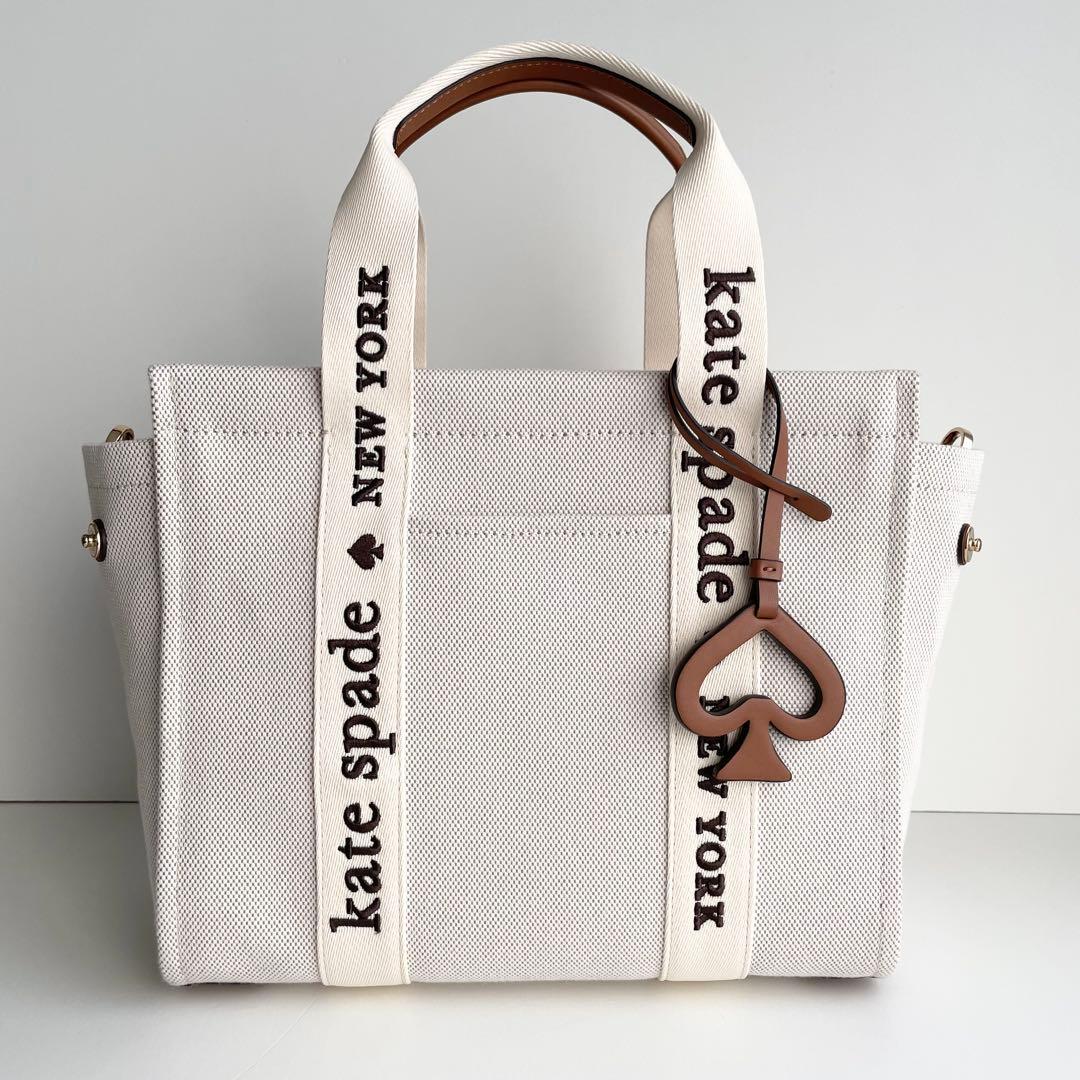 ケイトスペード ハンドバッグ プレンティ キャンバス 2way 新品保管