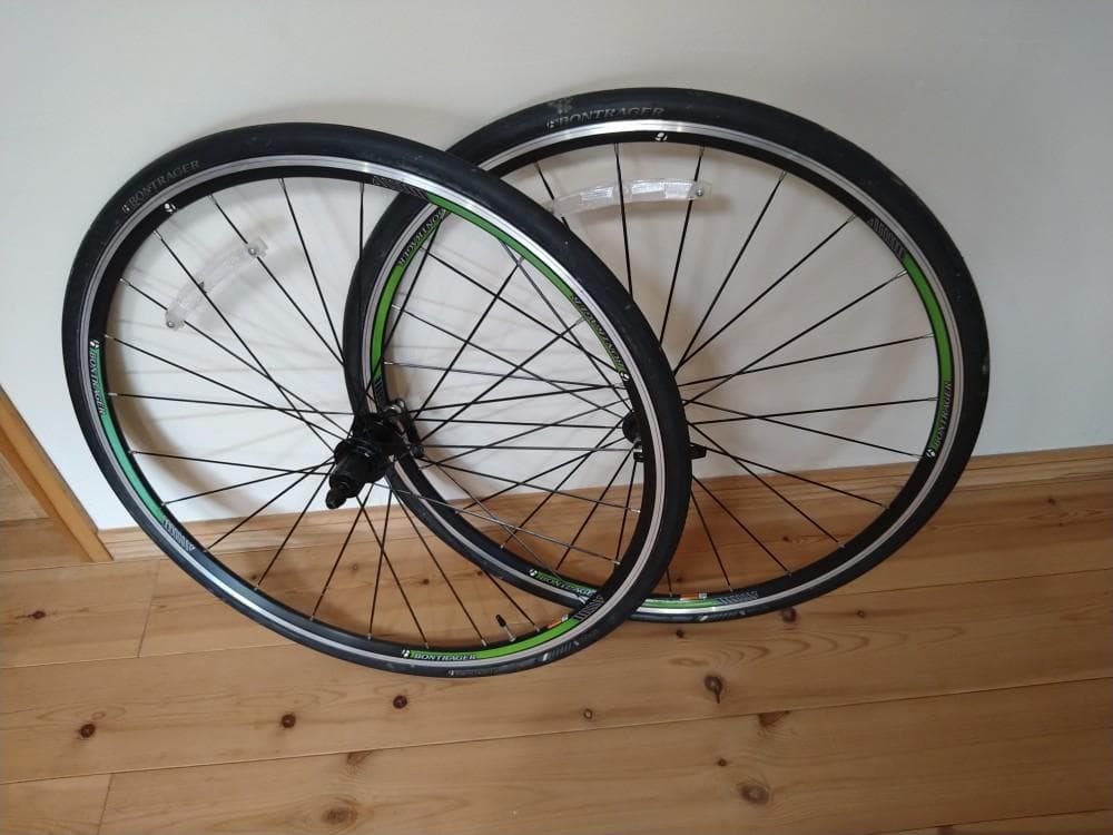 ボントレガーロードホイール　タイヤ付き　完成車外し　１０速