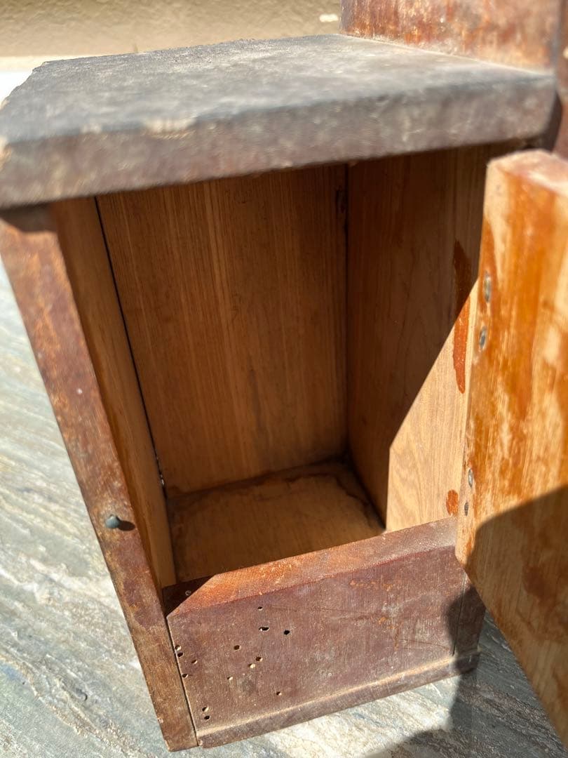 国旗　アンティーク　木箱　戦時中