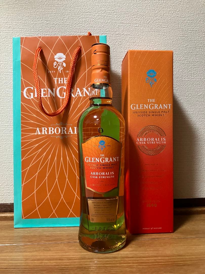 新品未開封　グレングラントアルボラリス　カスクストレングス