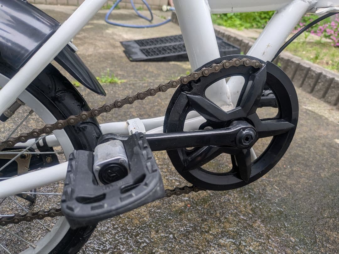 【はじめ】TRAVIS　 折りたたみ自転車 ホワイト　16インチ