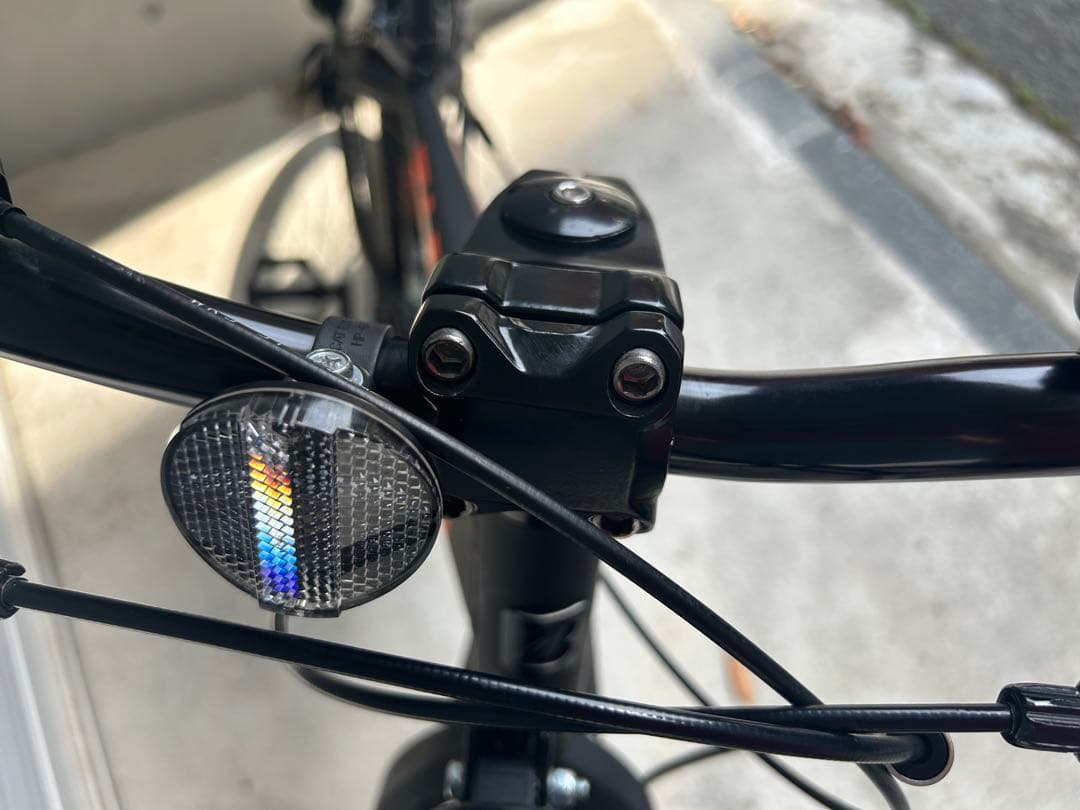 BWXマウンテンバイク 26インチ　ガンメタリック＆オレンジ