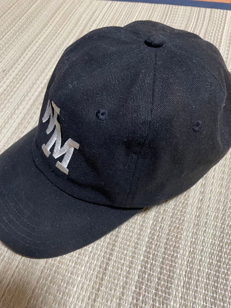 WACKO MARIA WMロゴ ブラックキャップ