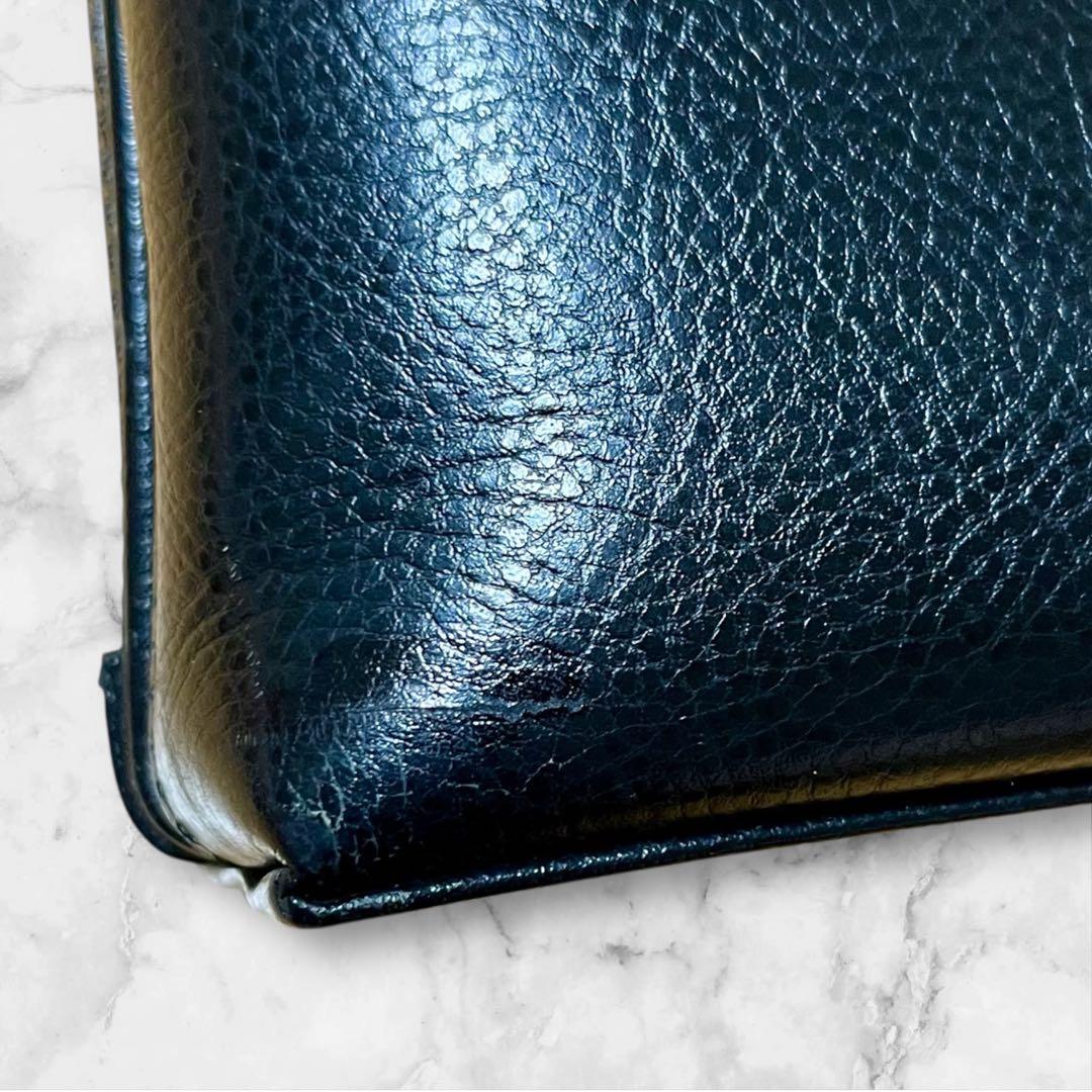 【美品】PORTER ポーター カミー ブリーフケース 革 ブラック