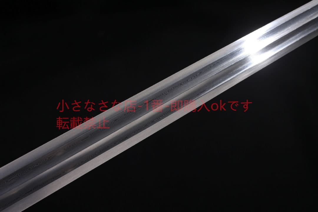 君主サーブル模様鋼二重溝中モデル  古兵器 武具 刀装具 日本刀 模造刀 居合刀