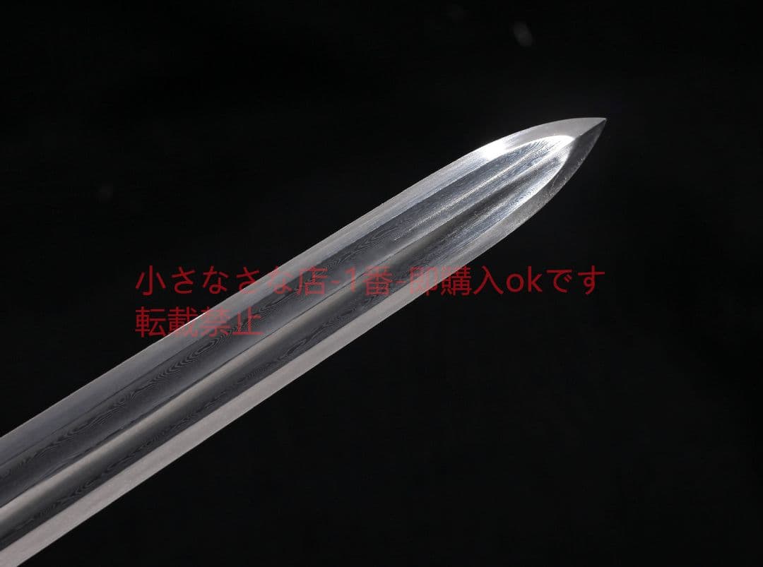 君主サーブル模様鋼二重溝中モデル  古兵器 武具 刀装具 日本刀 模造刀 居合刀