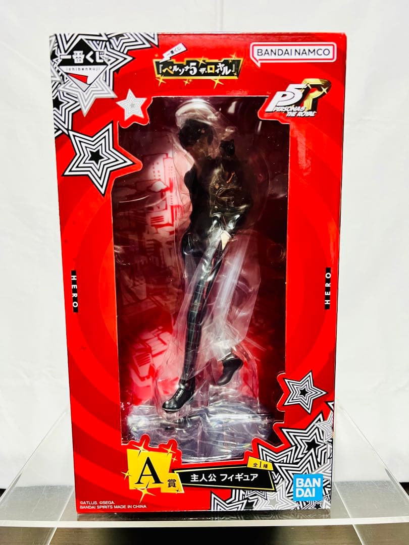 一番くじ ペルソナ５ ザ・ロイヤル A賞 主人公 フィギュア(^-^)