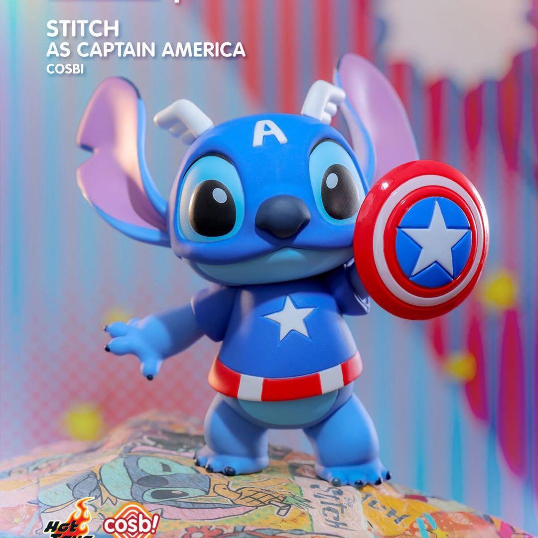 コスビ　マーベル×スティッチ8種セット未開封品