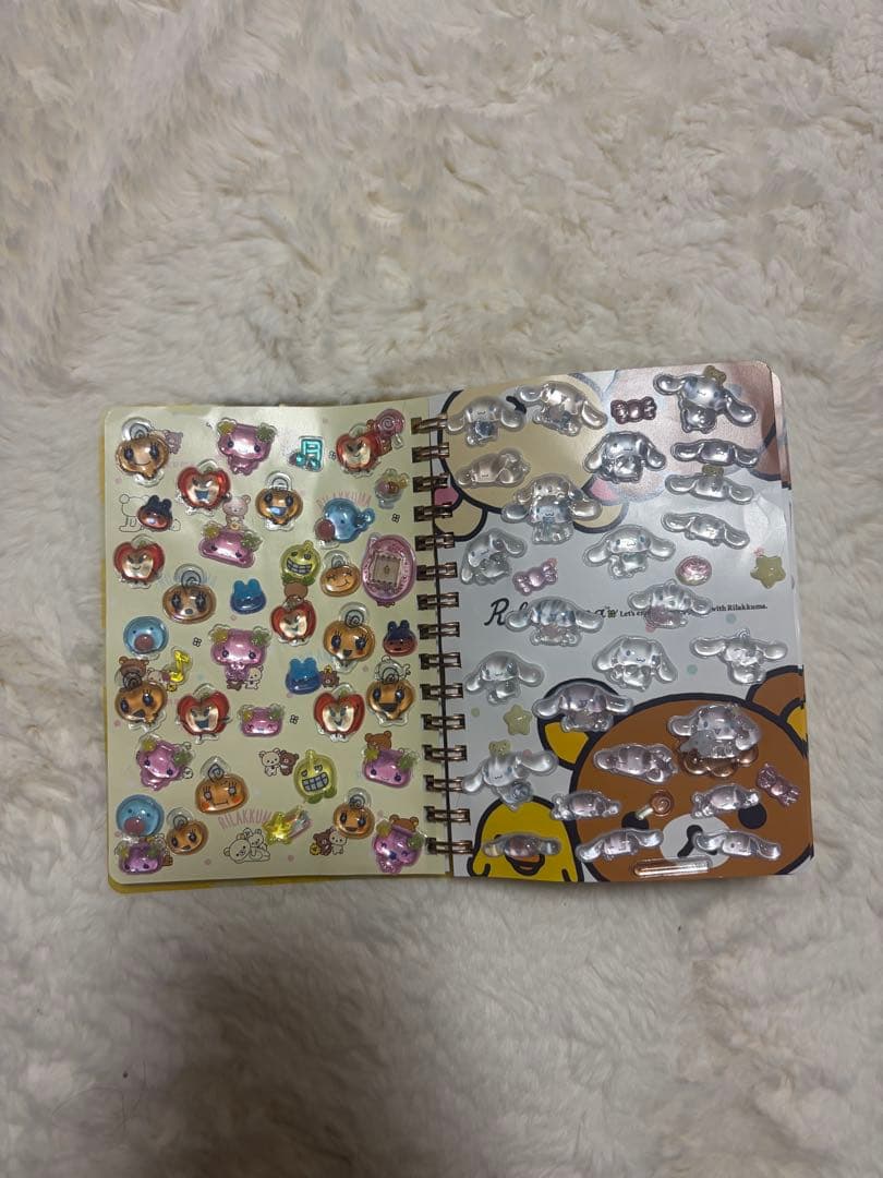 リラックマ シール帳 完成品 ボンボンドロップシール ウォーターシール