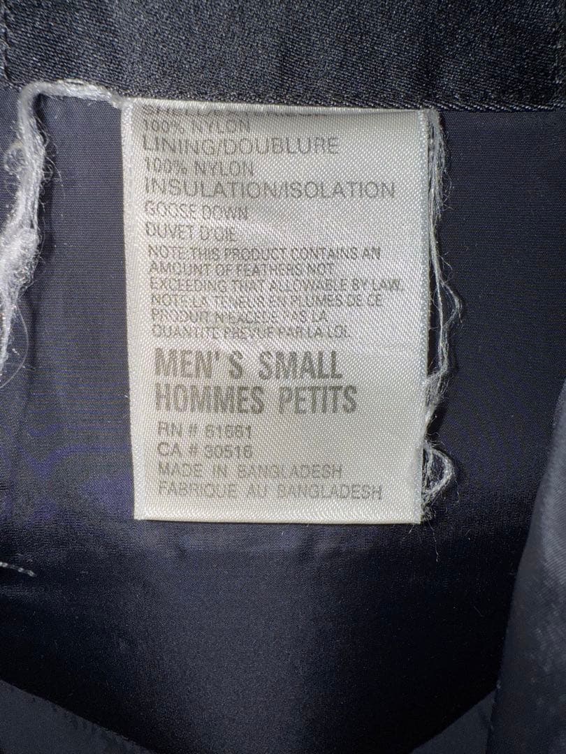 ryuTheNorthFace ロングダウンコート 黒　600フィルパワー