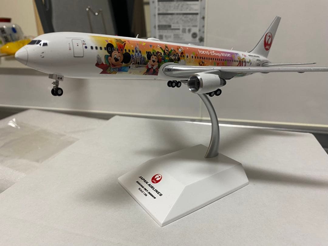 夜*行様 訳ありJAL Boeing 767-300ER ダイキャストモデル