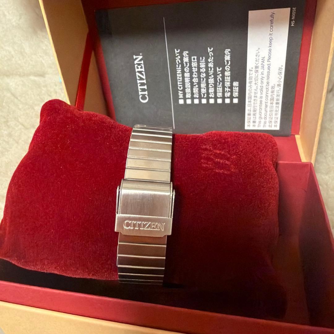 Citizen アナデジテンプ　上野駅開業140周年　485特急ひたち