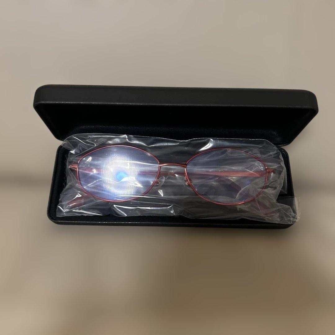 【お値下げ❣️新品】ピントグラス レッドPG-703-RE/T 中度 老眼鏡シニア