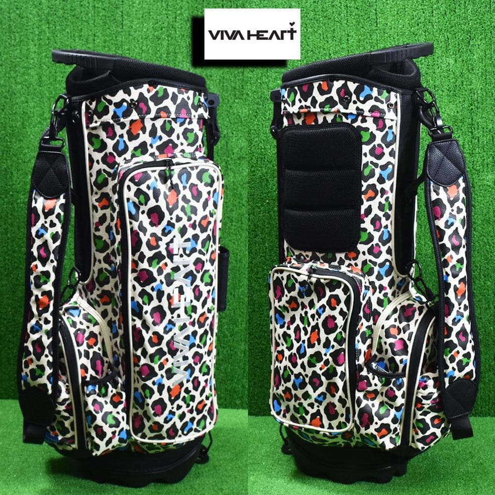 VIVA HEART/ビバハート スタンド式 キャディバッグ 超美品！