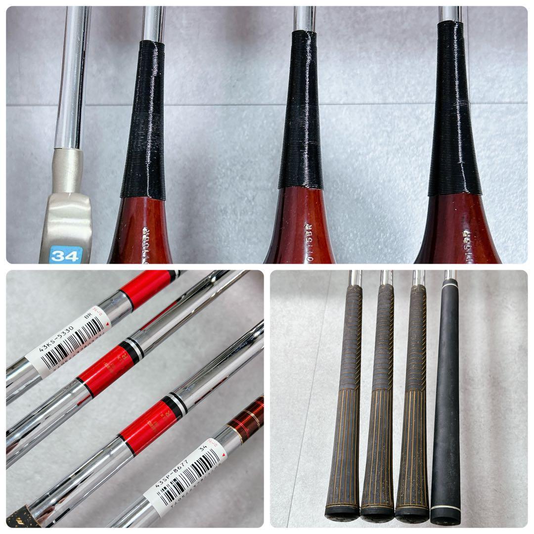 X888 ミズノ パーシモンウッド グランドモナーク クラブセット 極美品