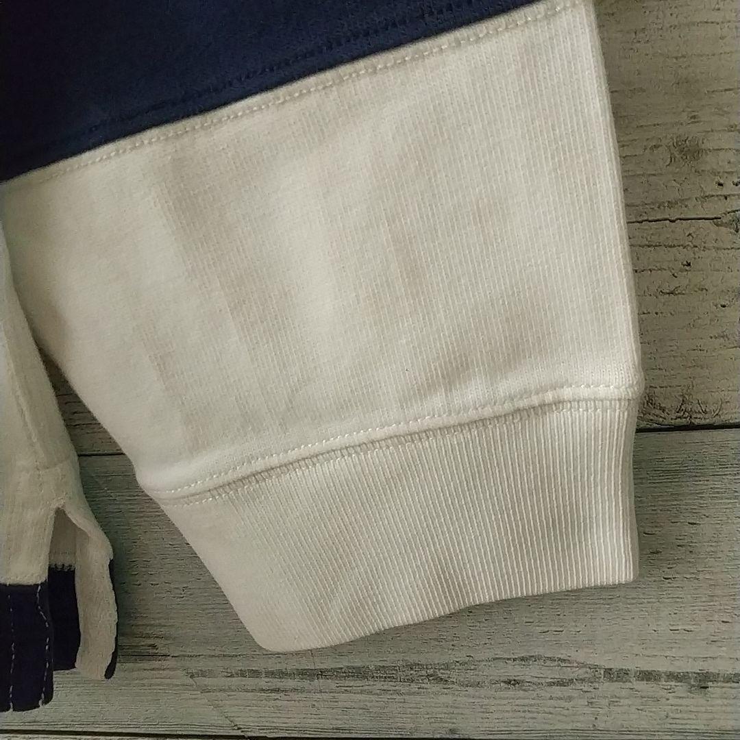 希少☆ポロバイラルフローレン 太ボーダー 刺繍 ビッグポニー ラガーシャツ 3L