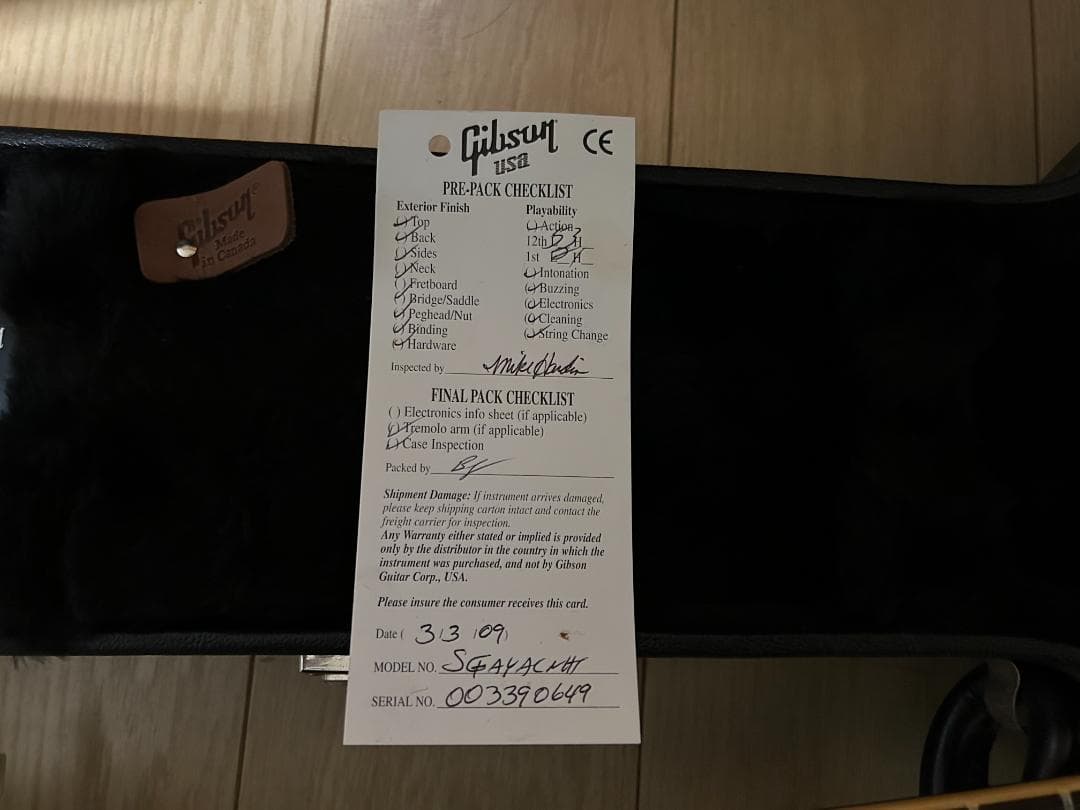 ギター GIBSON USA Angus Young SG