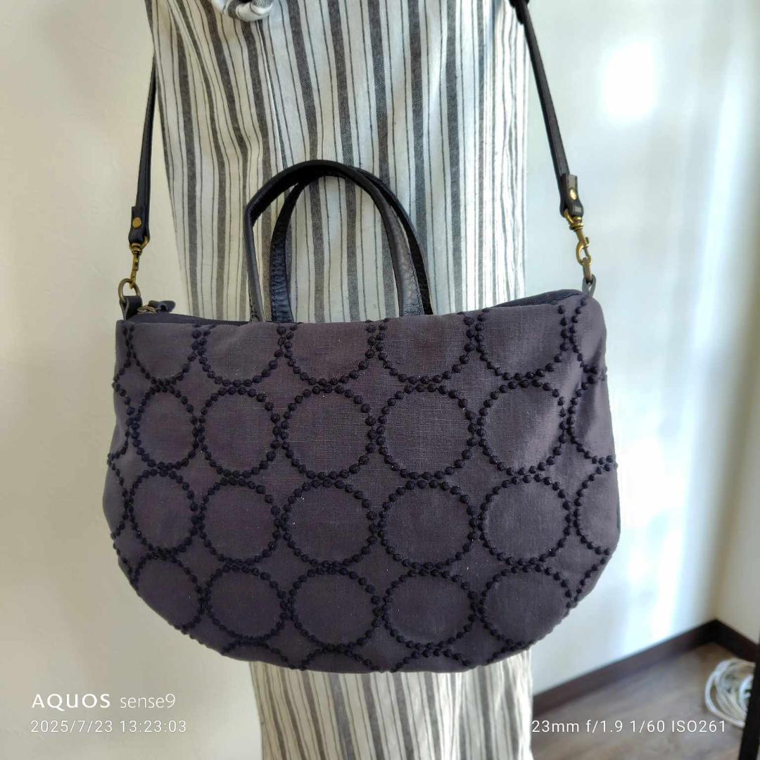 猫美様/2025tambourineタンバリンチャコール/ラウンドショル