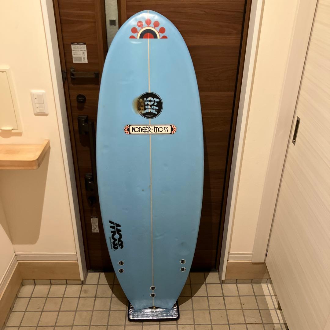 パイオニアモス小波サーフボード　5'6×21 5/8\"×2 3/8\" 約32L