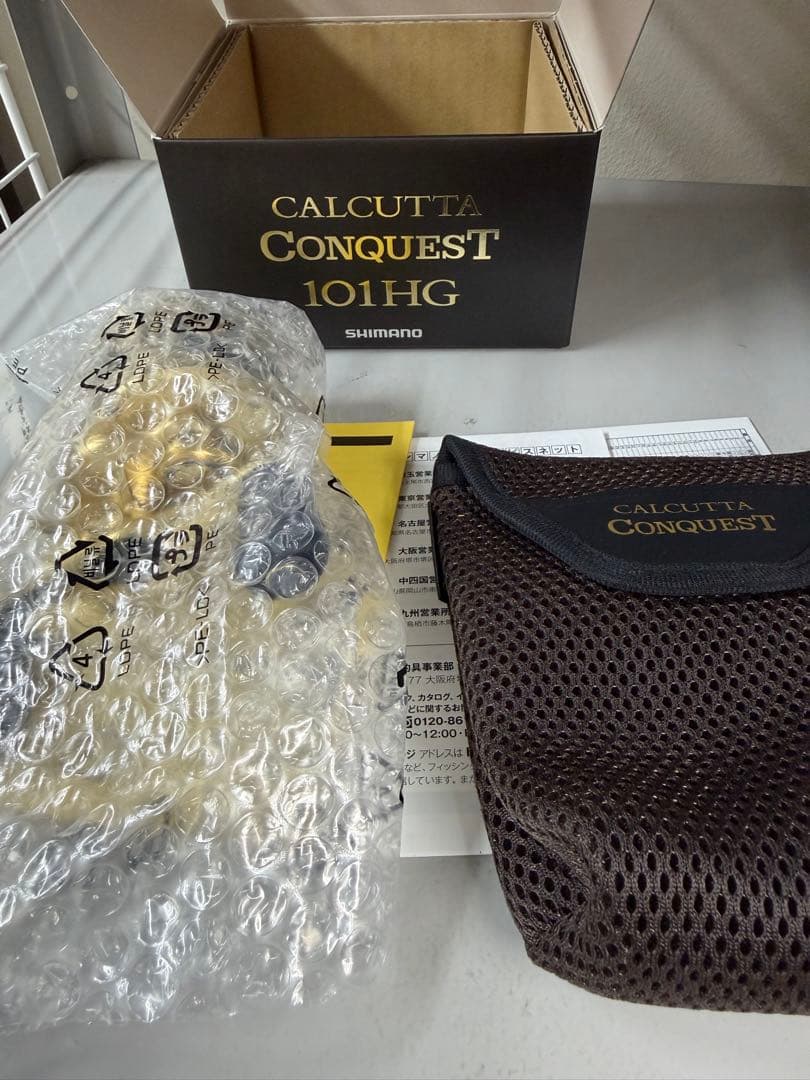 シマノ　カルカッタコンクエスト101HG
