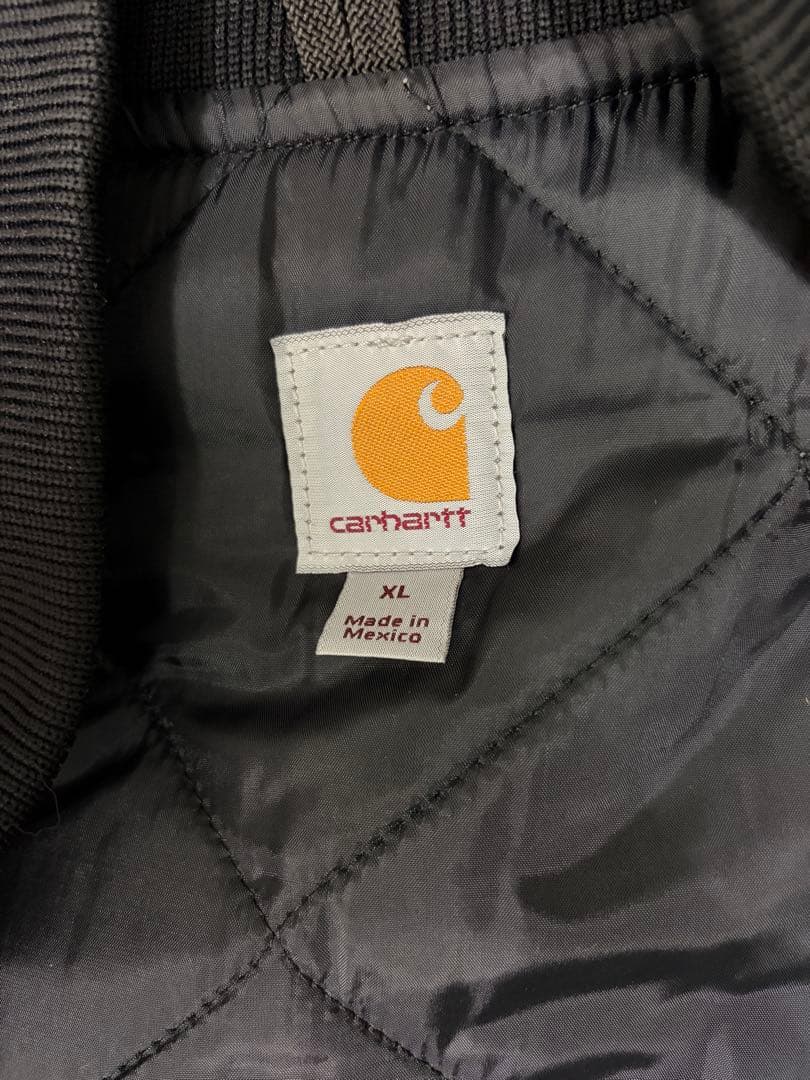 Carhartt ダックベスト ブラック　XL