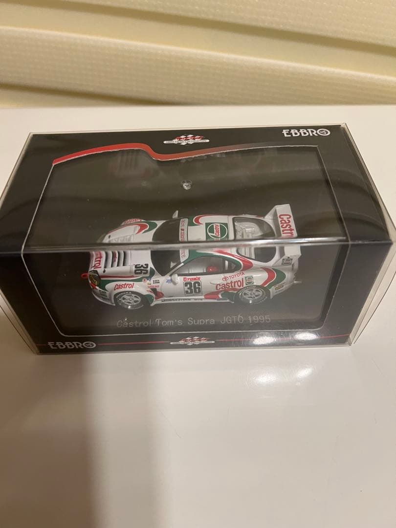 ミニカー EBBRO Castrol Tom's Supra 1995 1/43