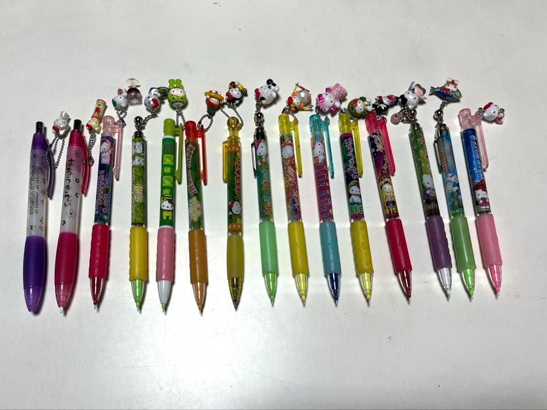 ご当地キティちゃん　シャープペン15本セット