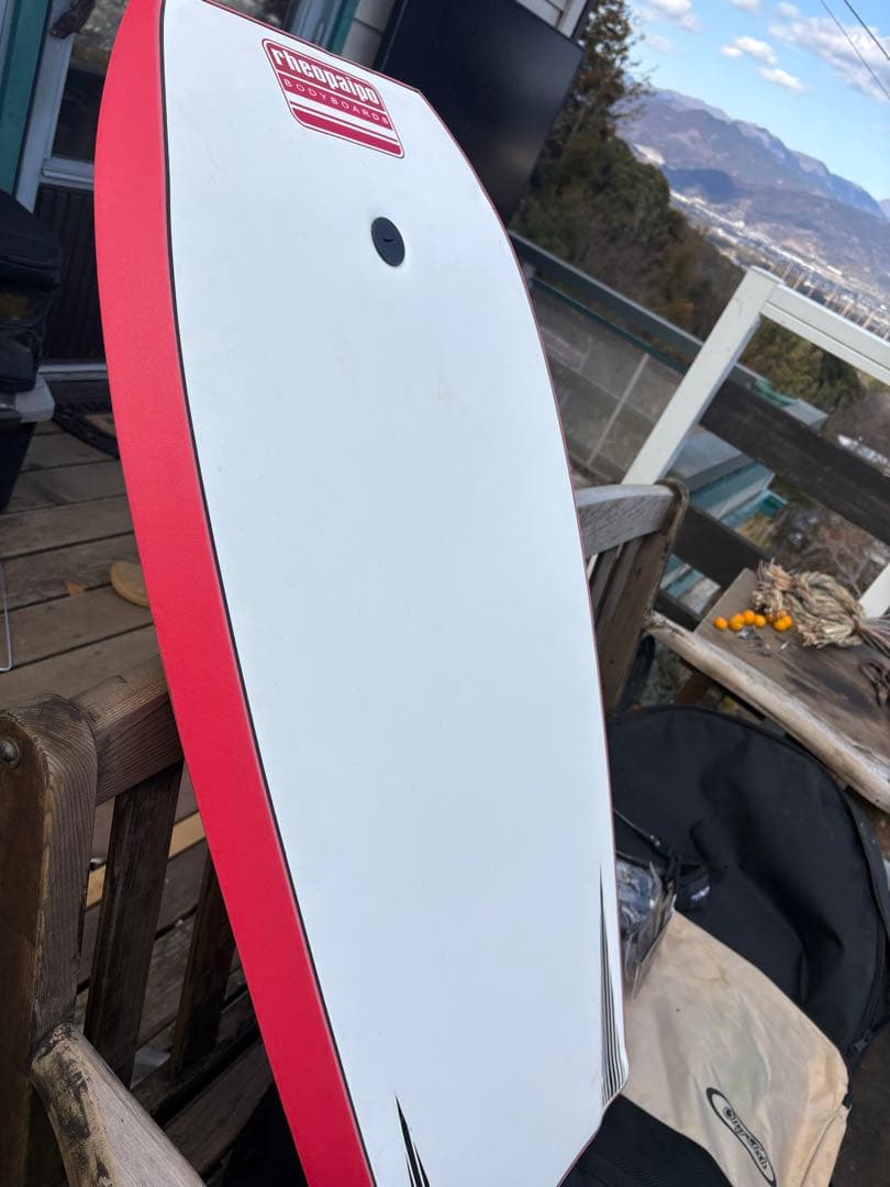 M O II ボディボード 赤