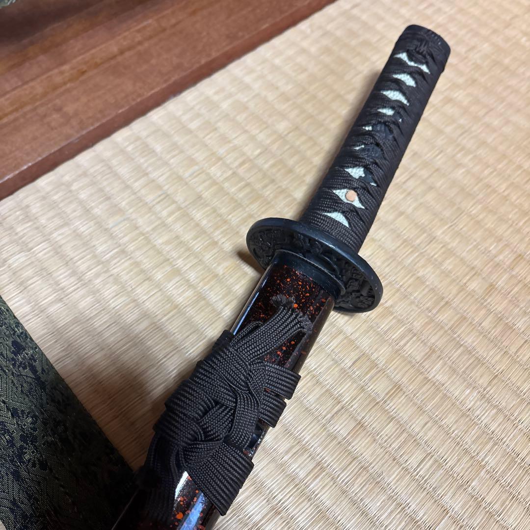 模造刀　刀 2本　 漆黒の刃