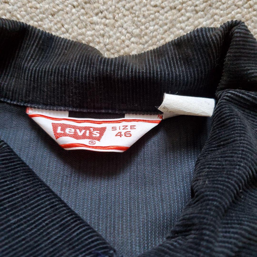 リーバイス　70505 コーデュロイジャケット　46 濃紺　ネイビー