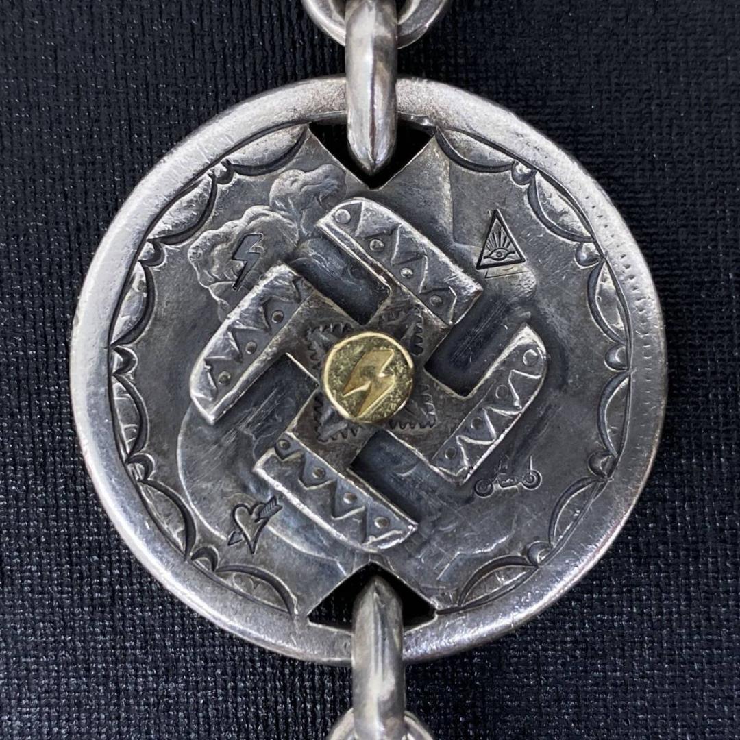 LARRY SMITH WESTRIDE K18 メタル シルバー キーフック