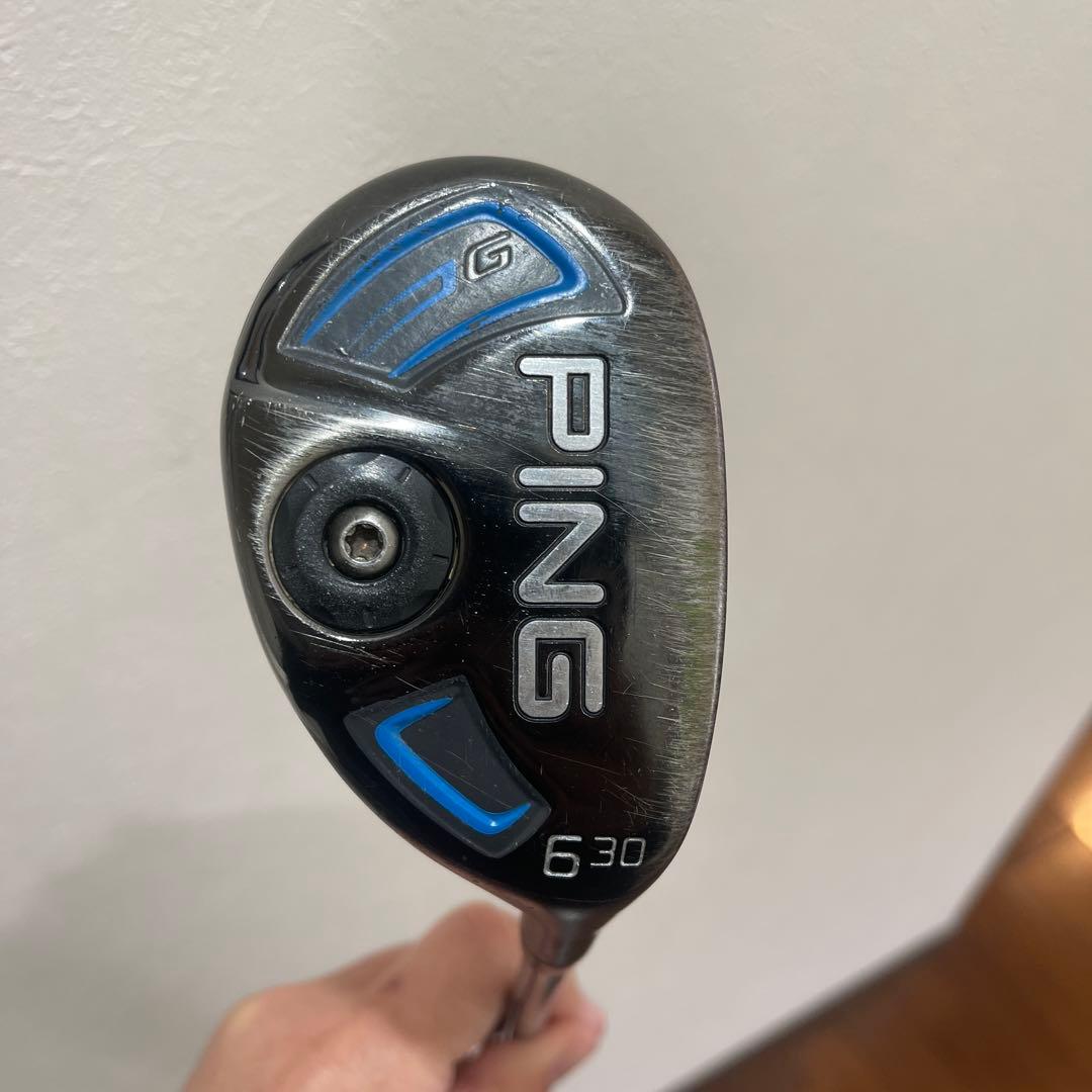 PING G ユーティリティ 6U 30° スチールシャフトS